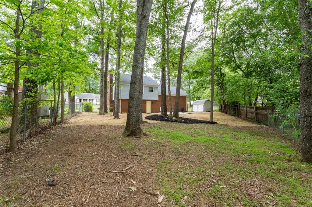 2210 Waynick Street High Point, NC 27265 - Photo 25 of 28 large fenced in backyard