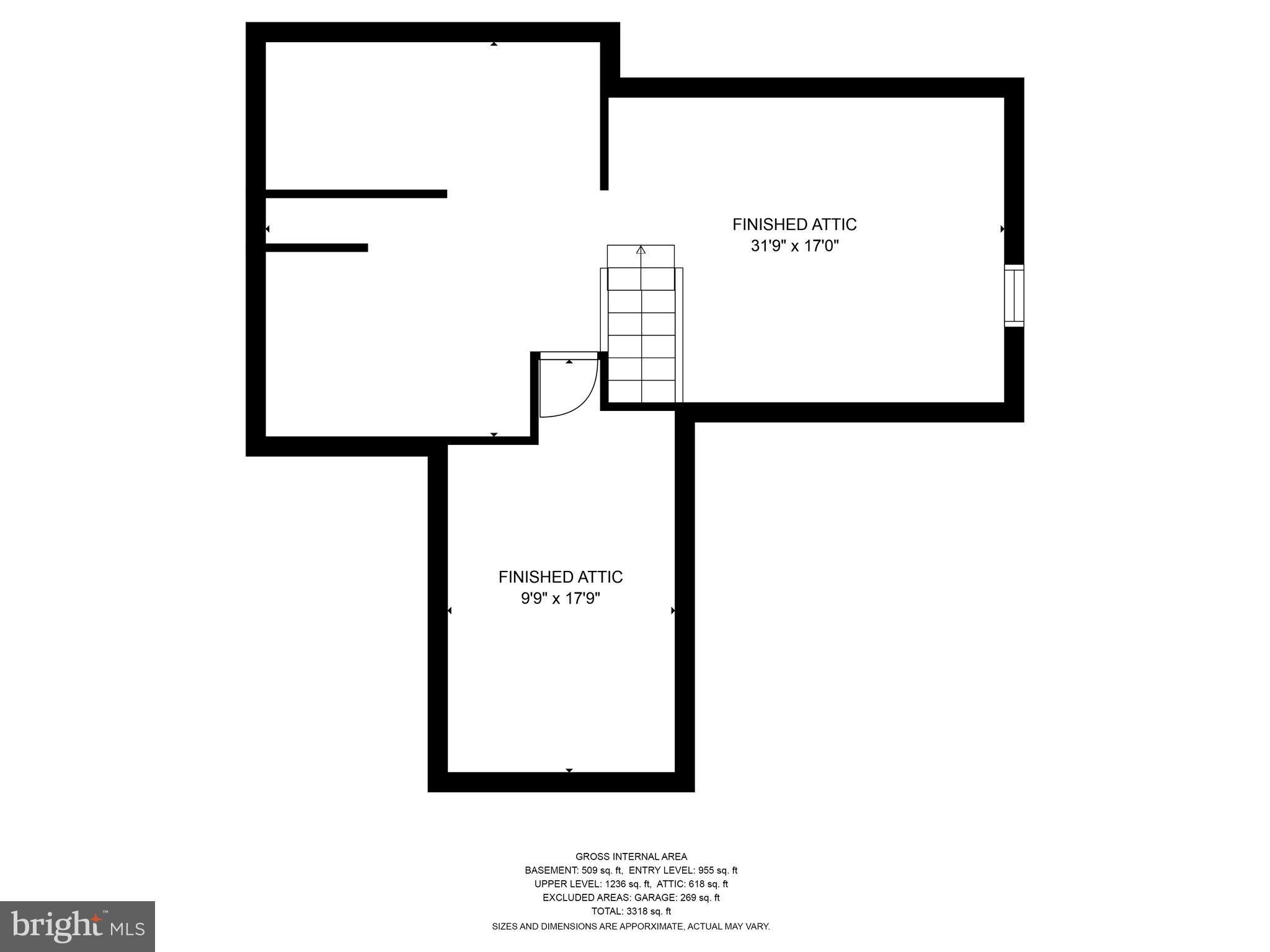 221 Goodale Road Baltimore, MD 21212 - Photo 13 of 14 Attic