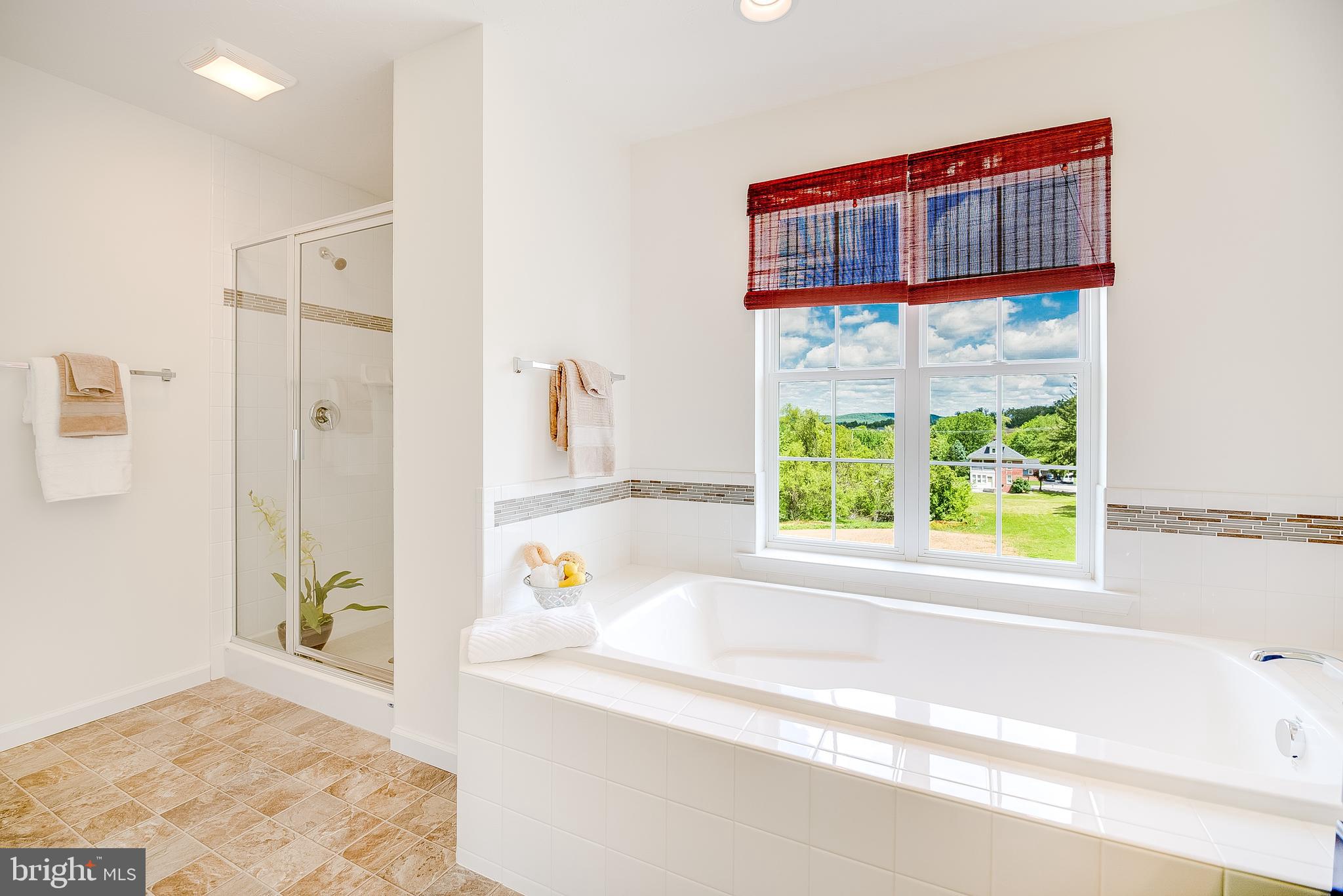 102 Piedmont Way, Unit 139 Hanover, PA 17331 - Photo 19 of 27 a bathroom with a bathtub and a shower