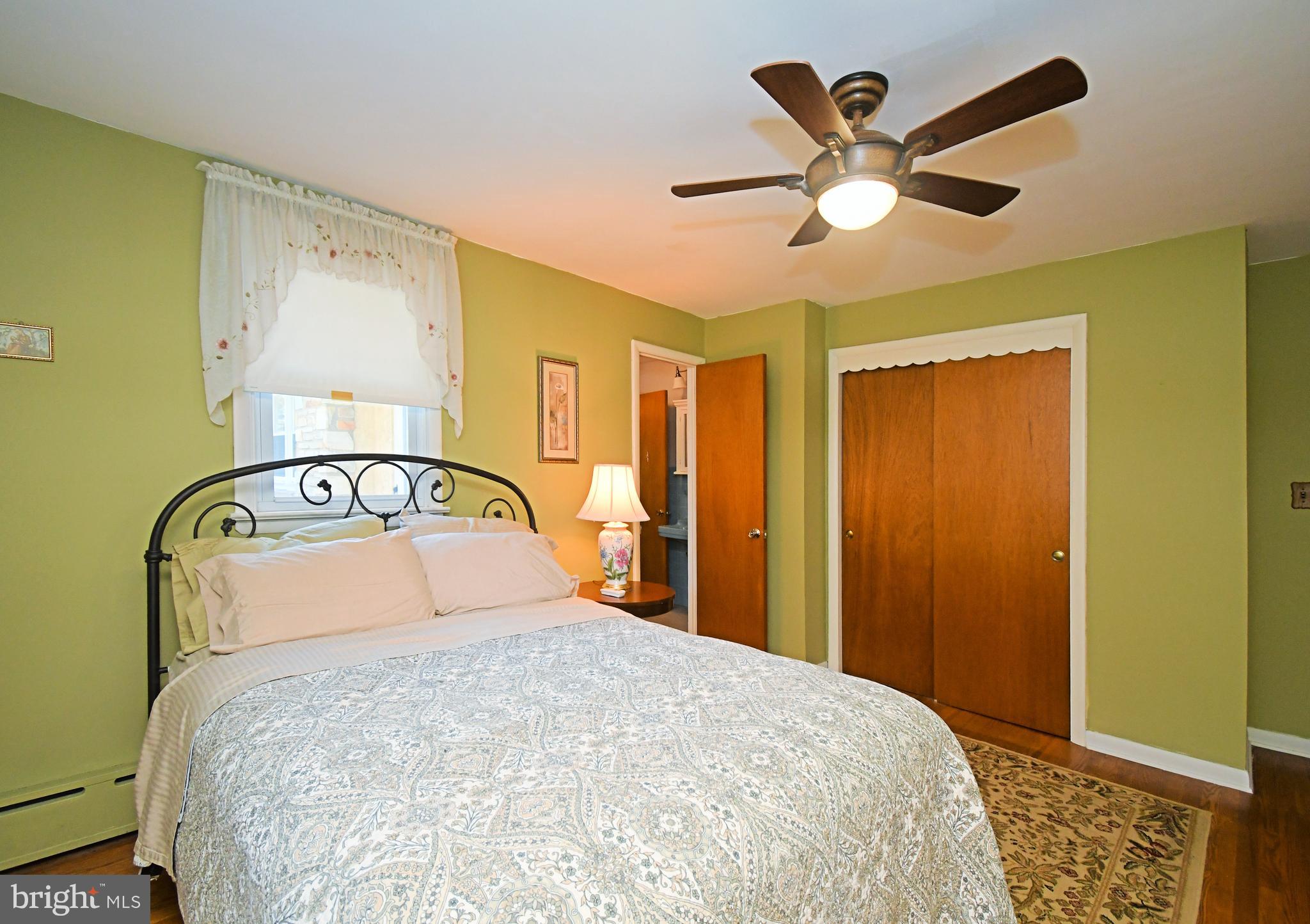 3020 Old Welsh Road Willow Grove, PA 19090 - Photo 16 of 28 Primary BR w/double closet and lighted ceiling fan