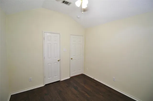 wooden floor in an empty room