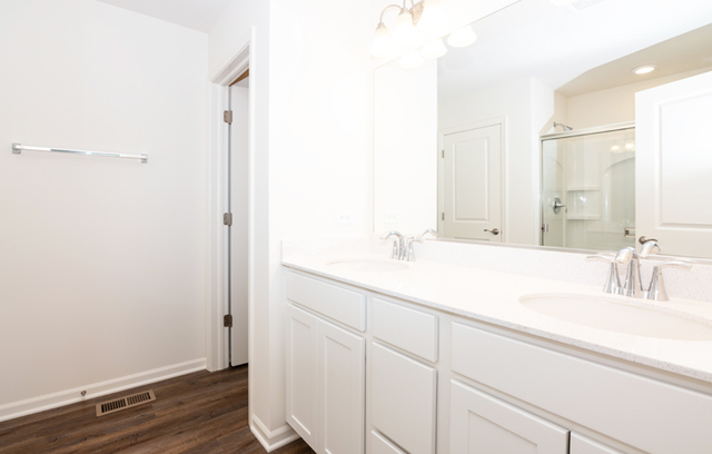 3624 Edelweiss Road Elgin, IL 60124 - Photo 11 of 38 a bathroom with a sink and a mirror