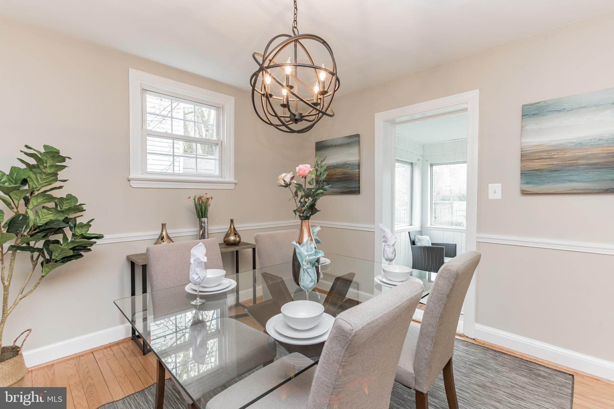 2010 Dayton Street Silver Spring, MD 20902 - Photo 11 of 30 Dining room toward sunroom