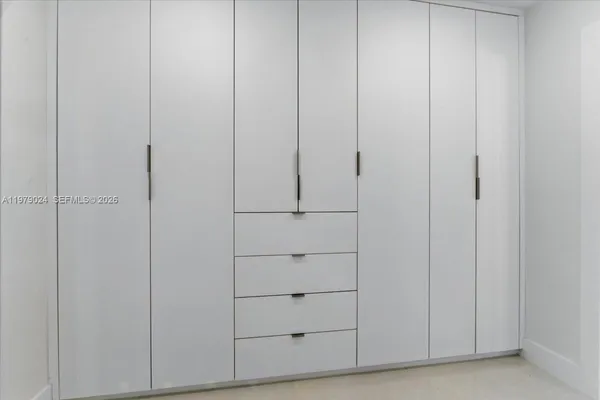 a view of a closet