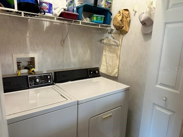 359 Pine Loop Frostproof, FL 33843 - Photo 12 of 31 a close view of washer and dryer