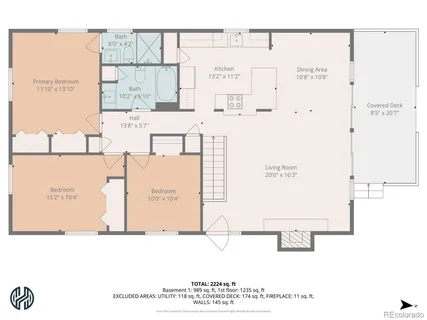 $925,000 | 13785 West Alaska Place, Lakewood, CO 80228