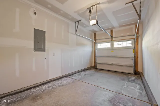 an aerial view of houses with yard