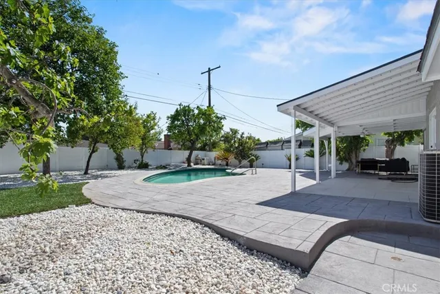 a outdoor living space with furniture and garden view