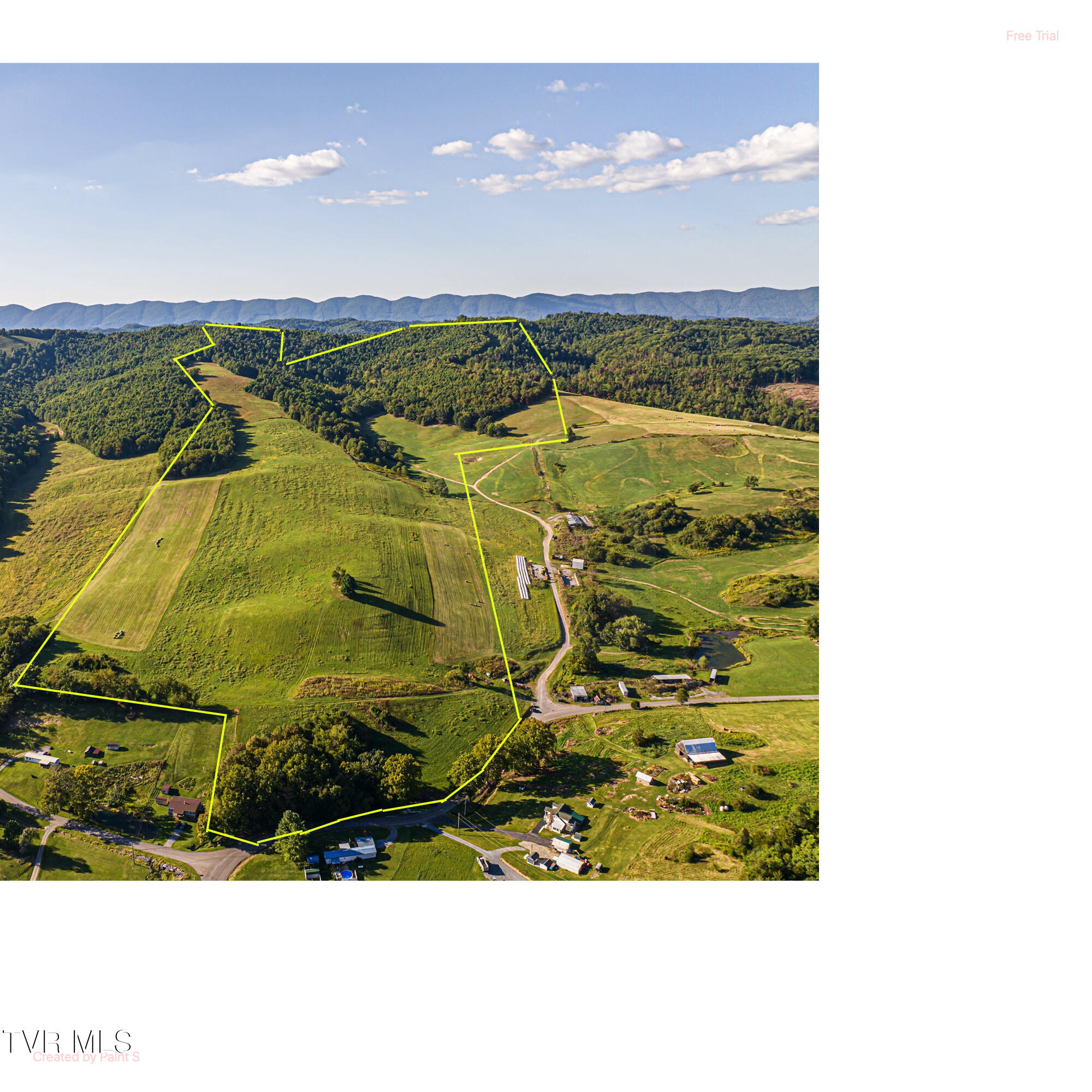 Tbd Harleywood Road Bristol, VA 24202 - Photo 2 of 27 Aerial w: property lines