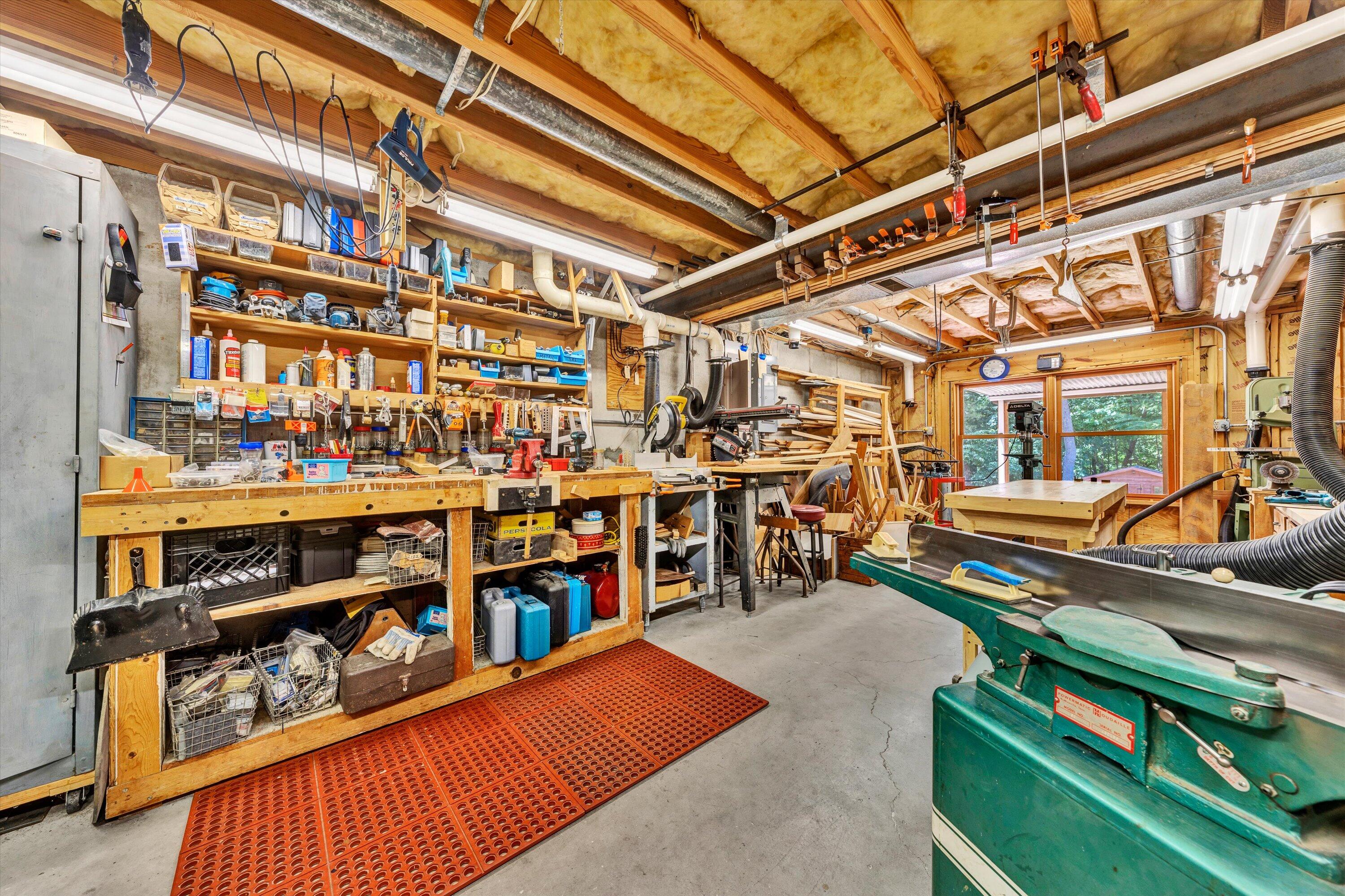 6378 Spring Run Drive Roanoke, VA 24018 - Photo 39 of 51 Lower Level Storage Workshop area