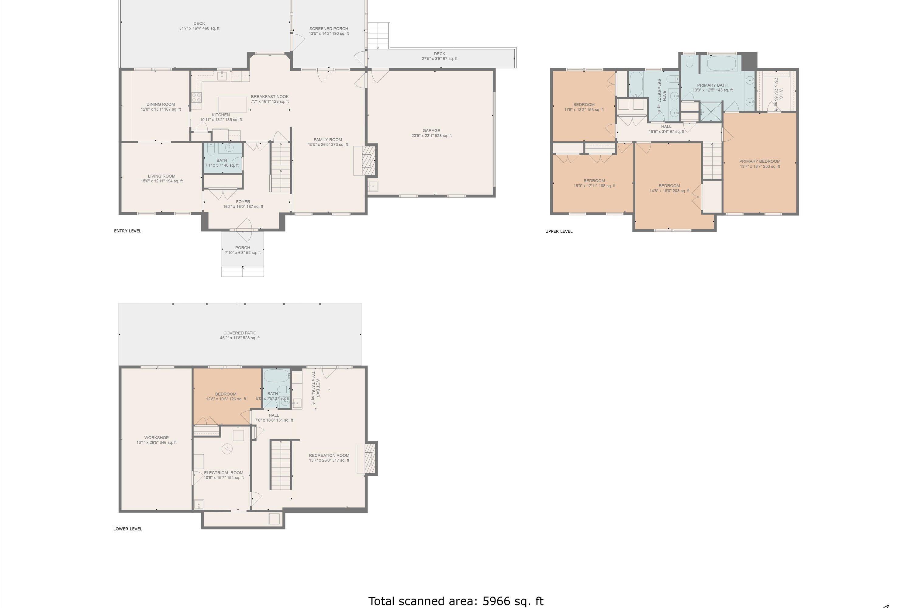 6378 Spring Run Drive Roanoke, VA 24018 - Photo 51 of 51 FLOOR PLANS