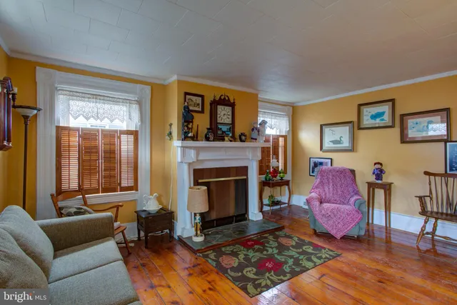 a room with storage and furniture