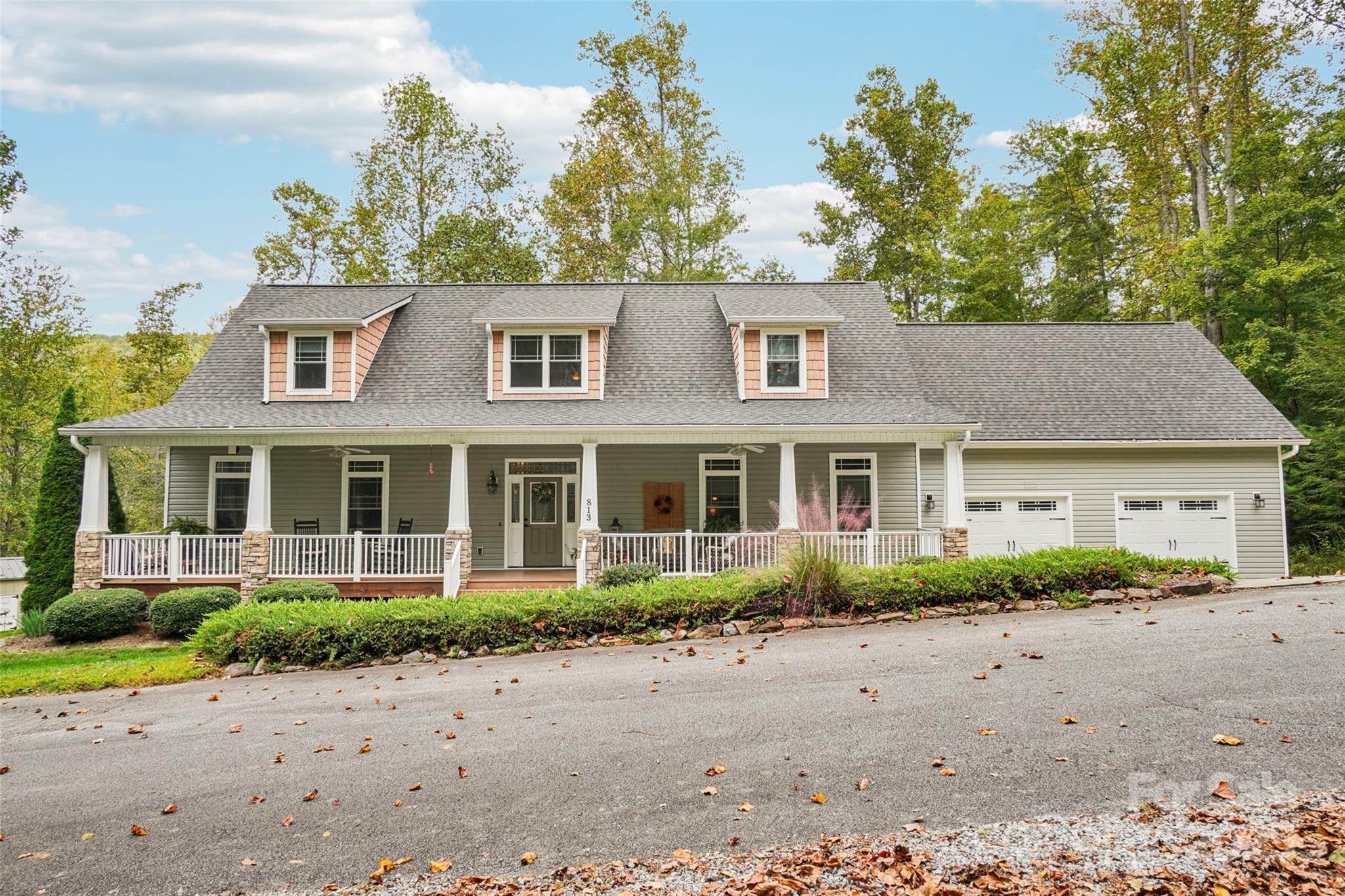 813 Beech Tree Place Hendersonville, NC 28792 - Photo 1 of 46 front view of a house