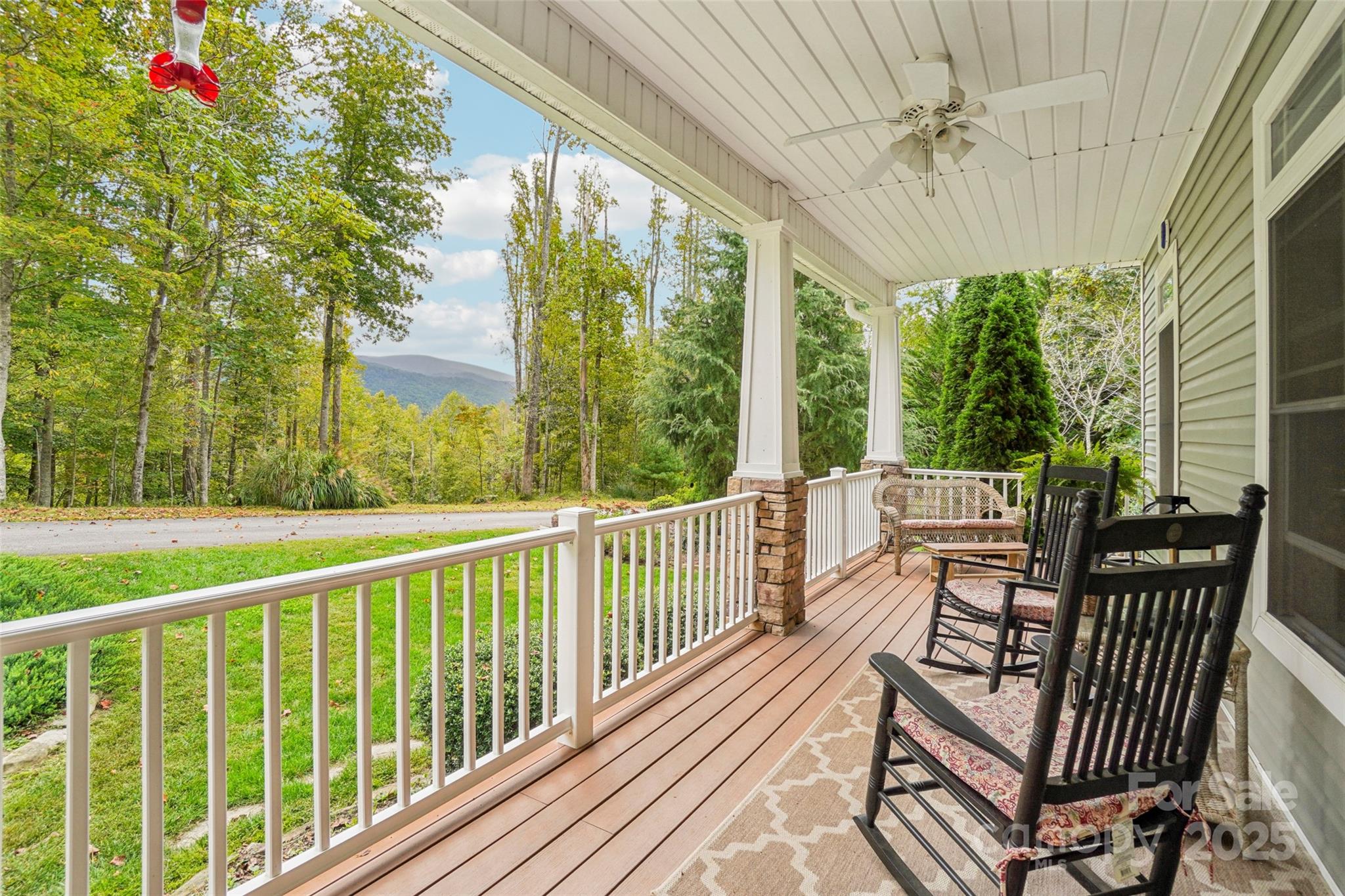 813 Beech Tree Place Hendersonville, NC 28792 - Photo 5 of 46 a view of a two chairs in the balcony