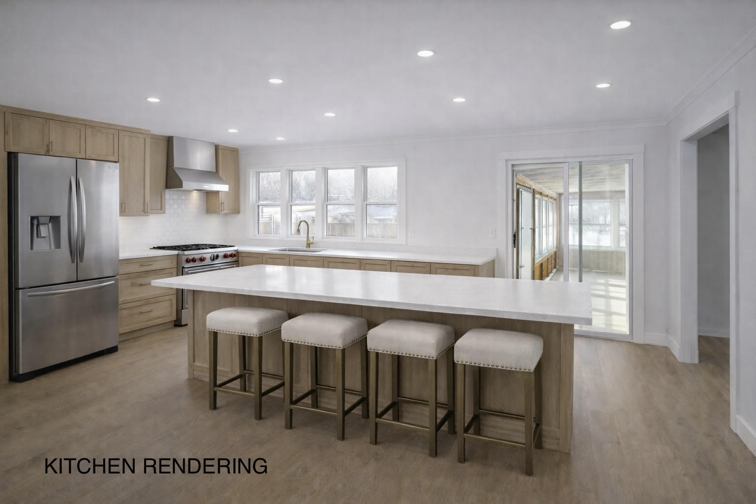 15344 Lakeside Road Lakeside, MI 49116 - Photo 9 of 25 rendering kitchen