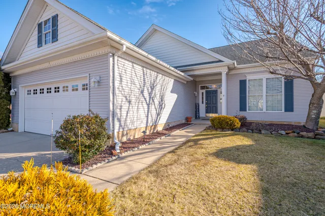 a view of a house with a outdoor space
