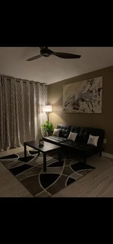 a room with wooden floor