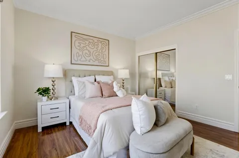 wooden floor in a gallery