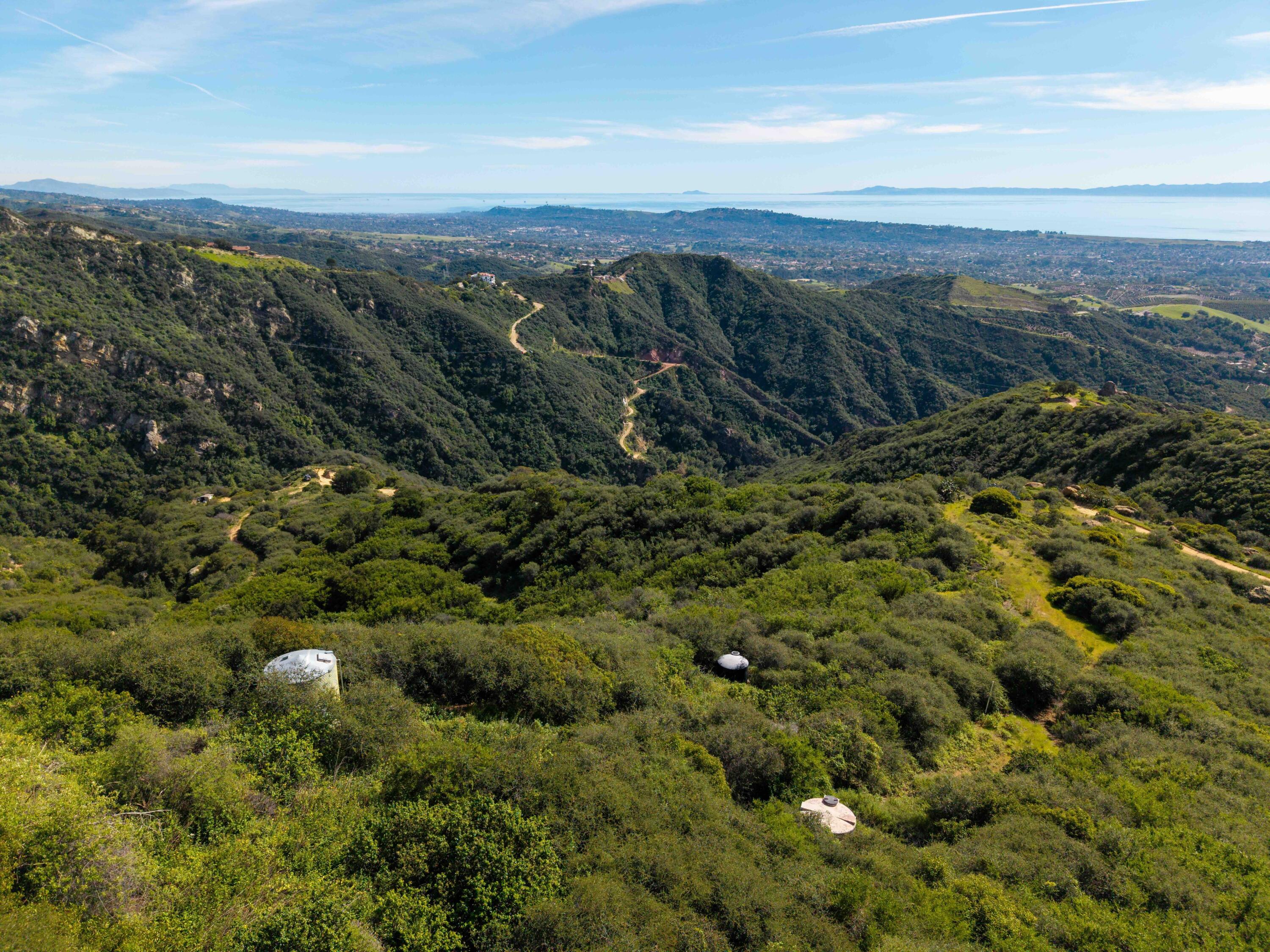 2110 North San Marcos Road Santa Barbara, CA 93105 - Photo 16 of 29 Aerial water tanks-2110 N San Marcos Rd