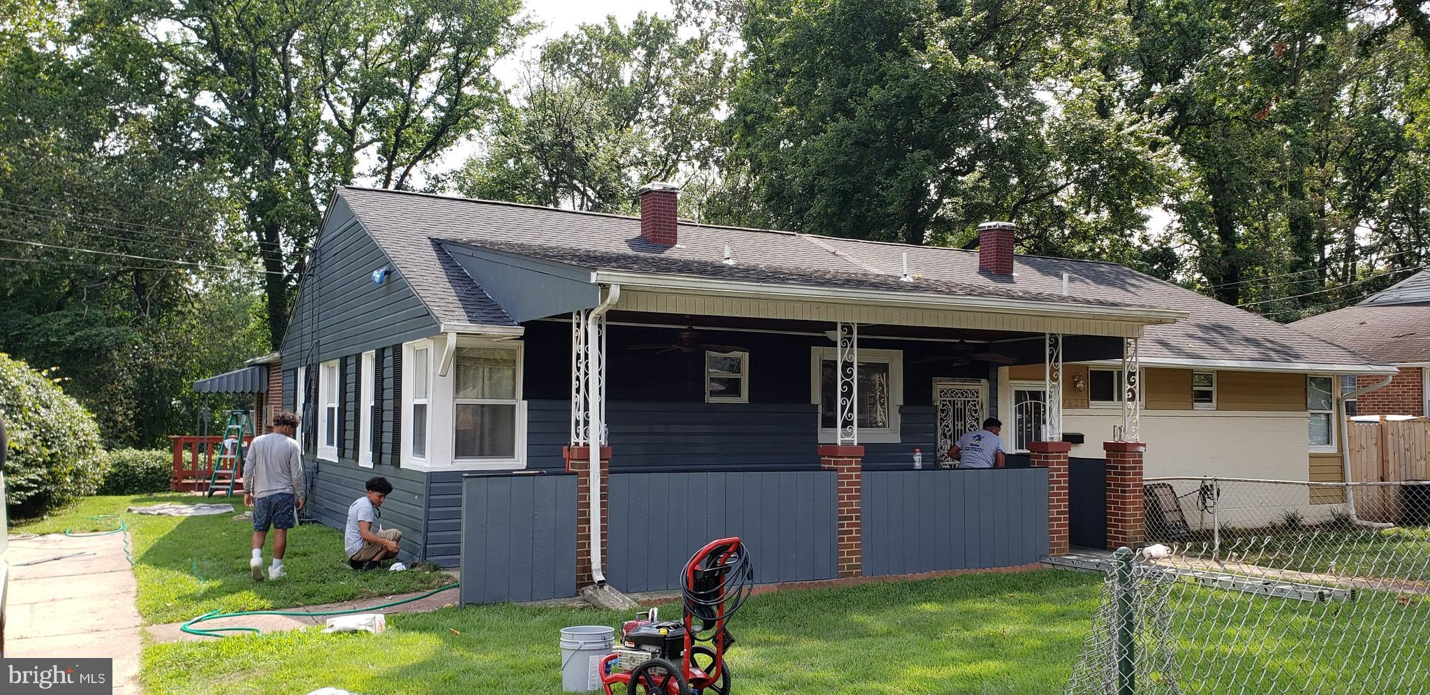 7627 Greenleaf Road Landover, MD 20785 - Photo 25 of 46 Side view of home dated picture