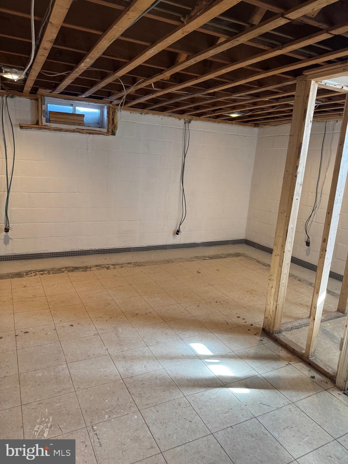 1215 Milltown Road Wilmington, DE 19808 - Photo 7 of 17 Basement-partially framed bedroom and closet