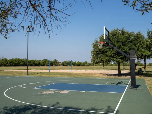 a outdoor view with a sitting space