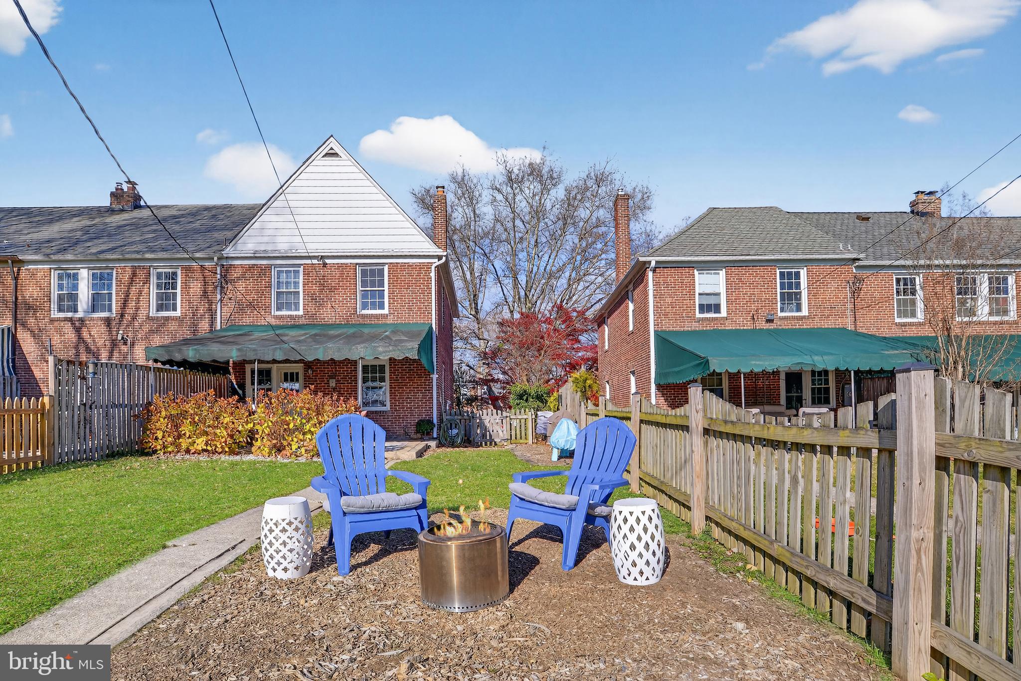 227 Overbrook Road Baltimore, MD 21212 - Photo 24 of 29 Firepit Area in Backyard
