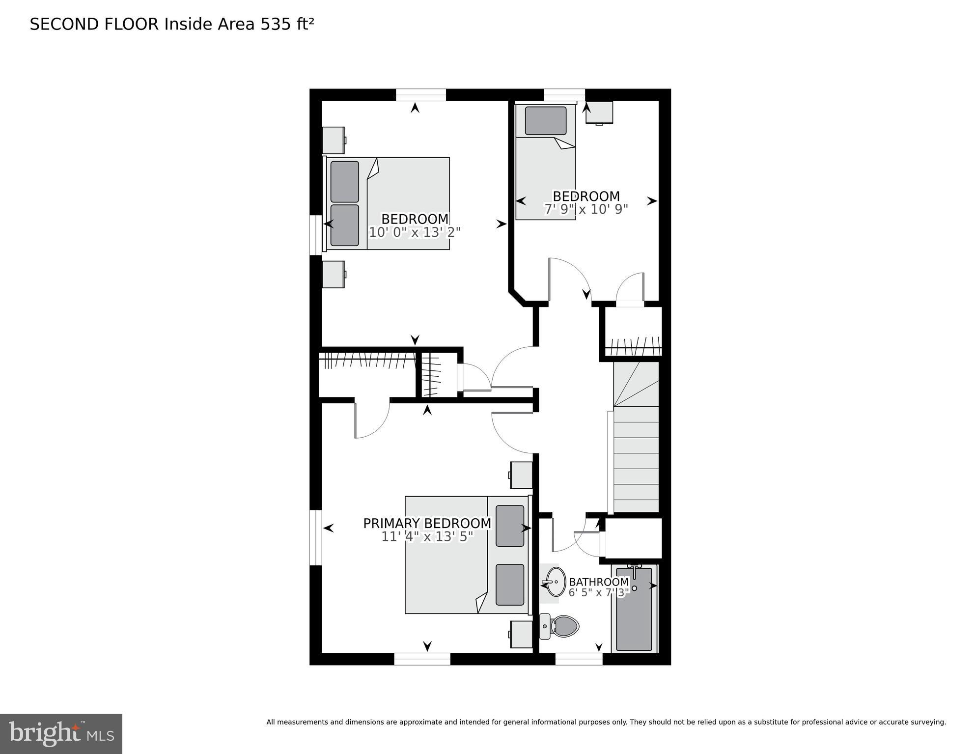 227 Overbrook Road Baltimore, MD 21212 - Photo 27 of 29 2nd Floor Floorplan
