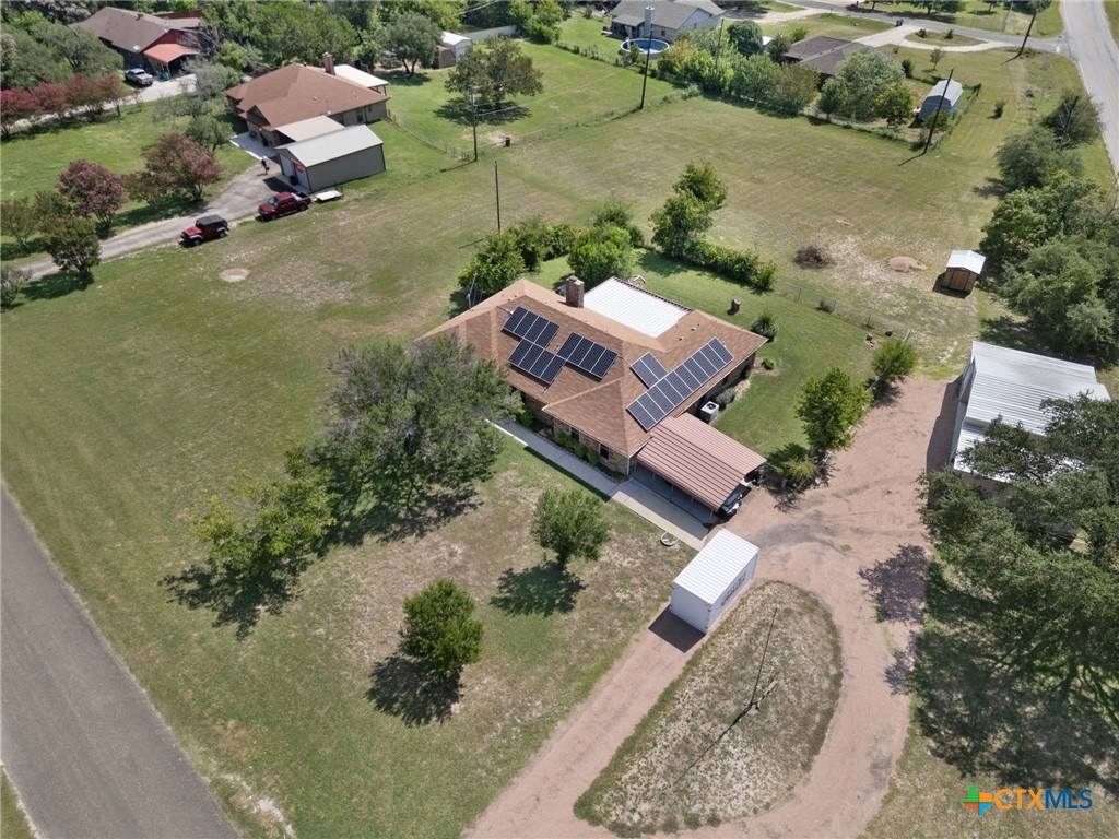 3391 Lois Lane Kempner, TX 76539 - Photo 35 of 35 an aerial view of a house with a yard
