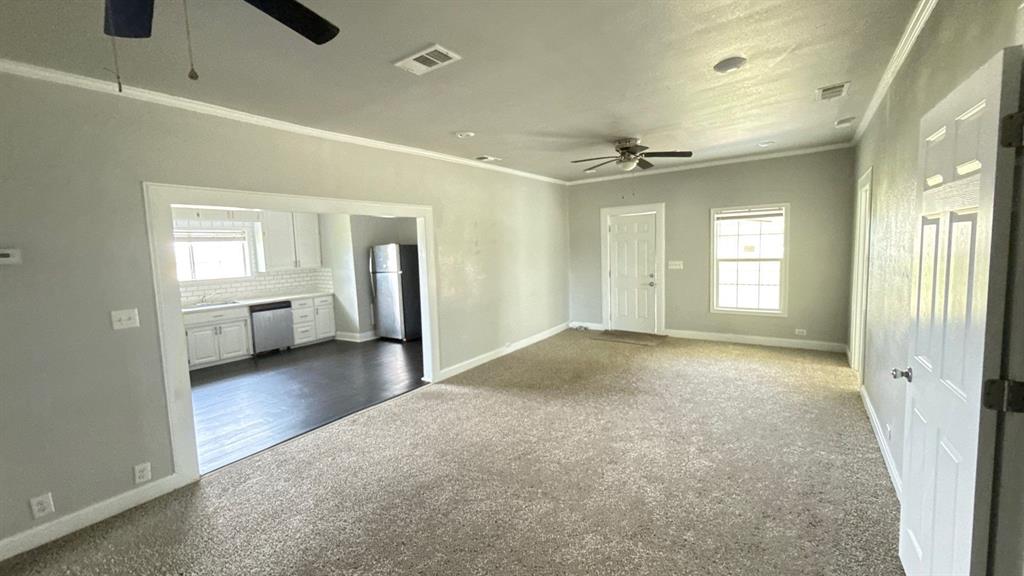 1338 State Highway 121 Bonham, TX 75418 - Photo 10 of 32 a view of a livingroom with a fireplace