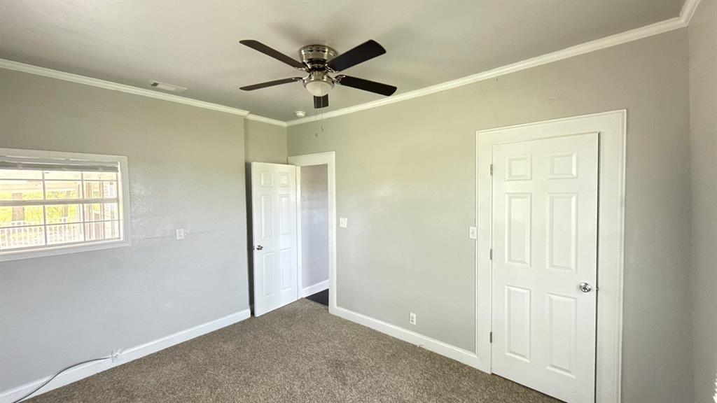 1338 State Highway 121 Bonham, TX 75418 - Photo 22 of 32 a view of a big room with wooden floor and closet area