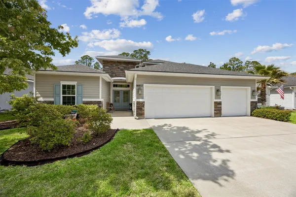 front view of house with a yard
