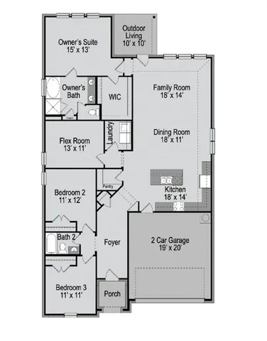 $2,299 | 801 Newberry Lane, Royse City, TX 75189