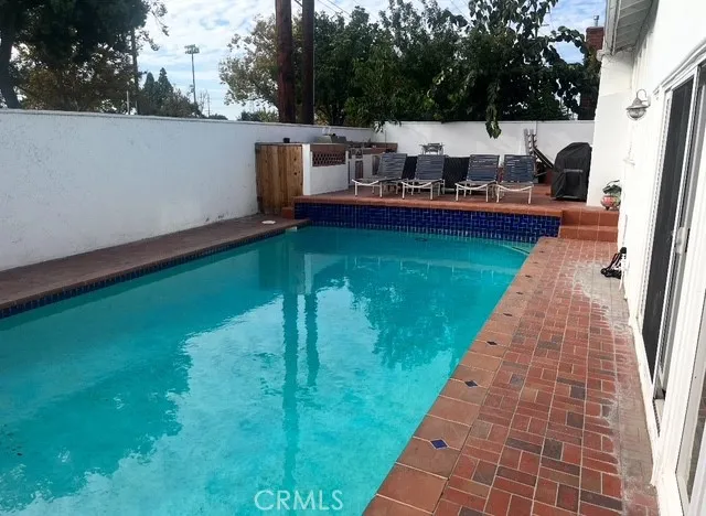 a view of a lake with a house