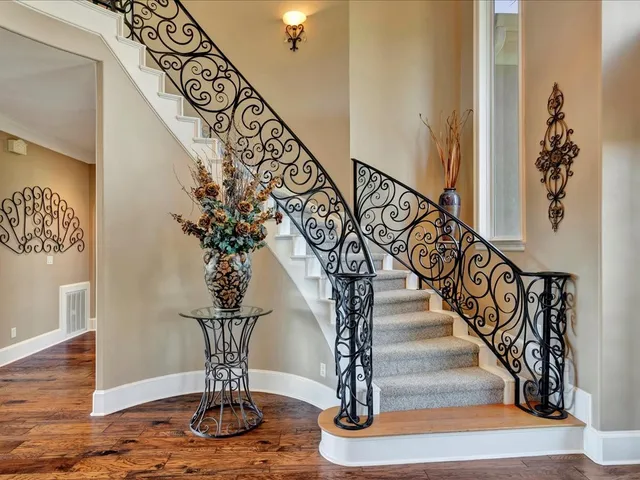 a vase of flowers sitting on a table