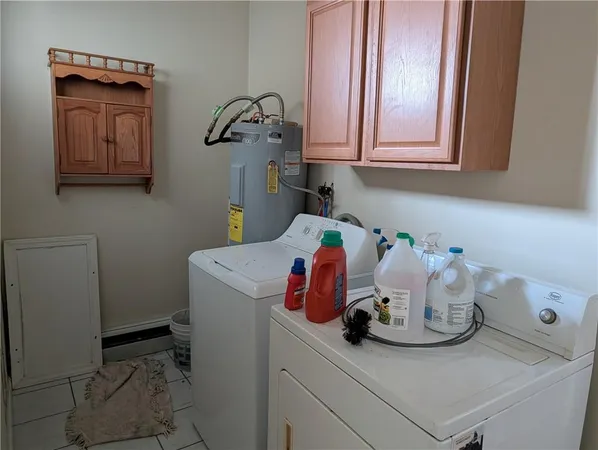 a bathroom with a sink and vanity