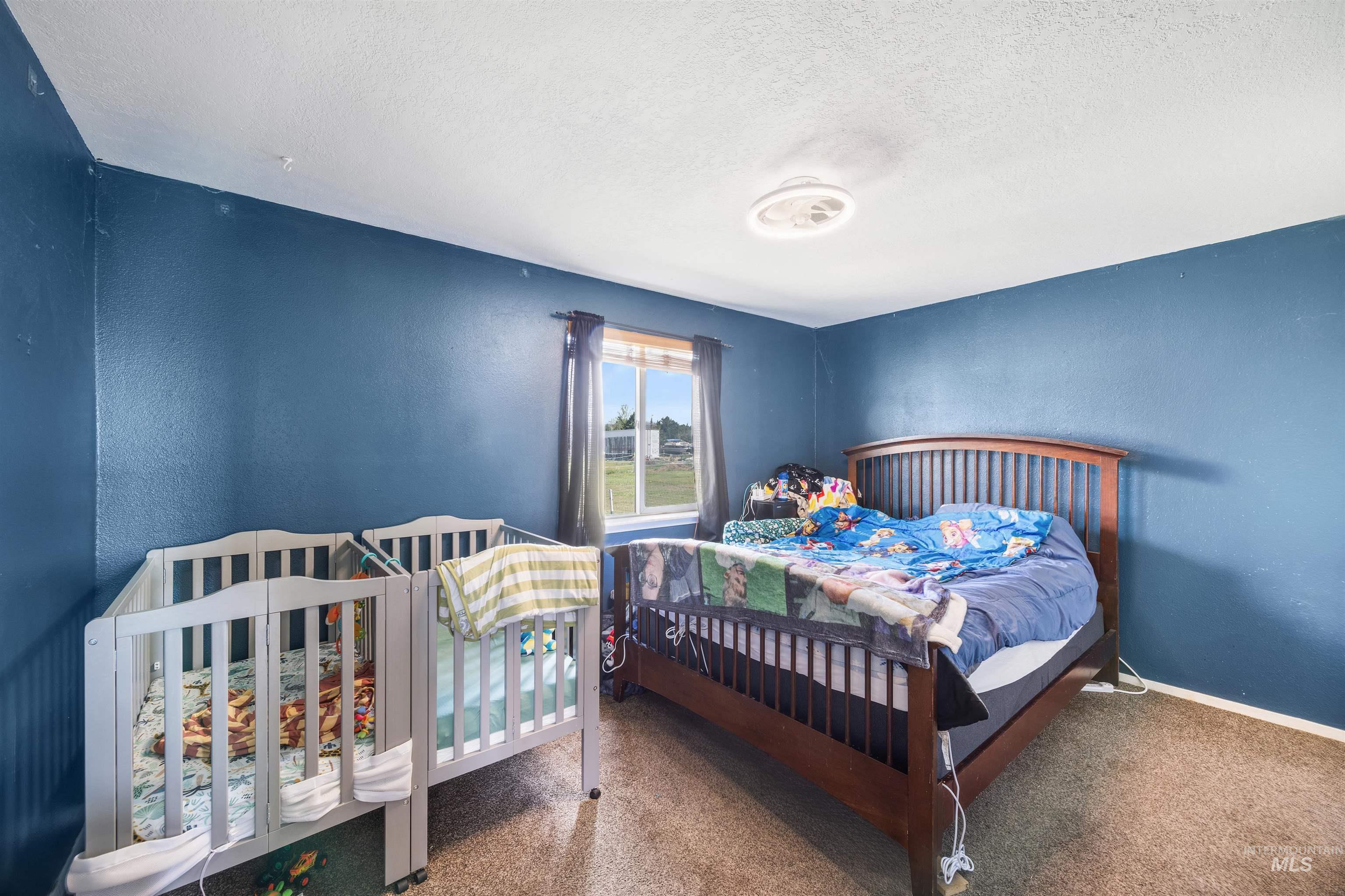 3044 Northeast Reservoir Road Mountain Home, ID 83647 - Photo 24 of 34 Carpeted bedroom featuring a single window and ceiling-mounted light fixture