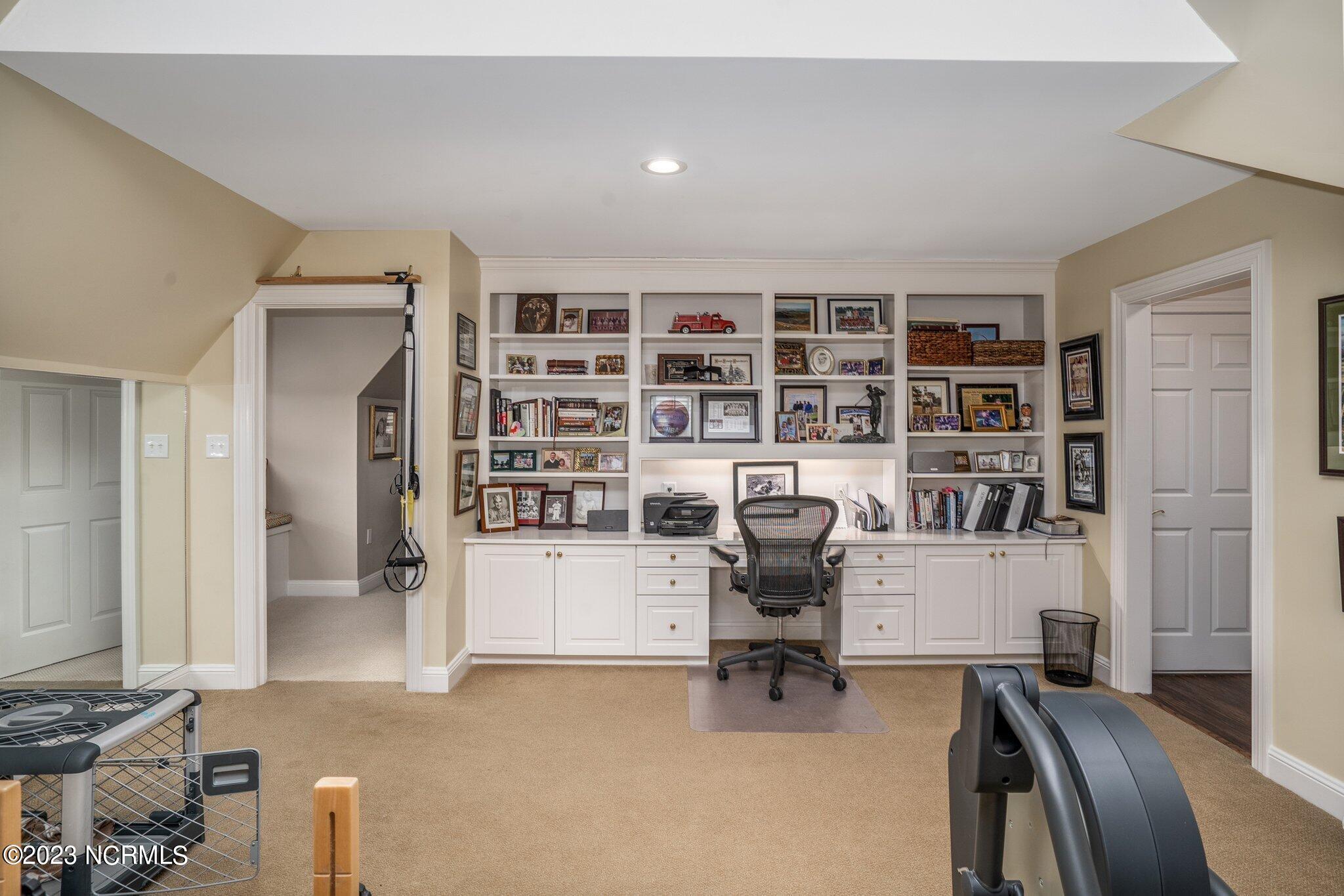 216 Stonybrook Road Rocky Mount, NC 27804 - Photo 62 of 65 Bonus Room # 2 is set up as an office and exercise room.