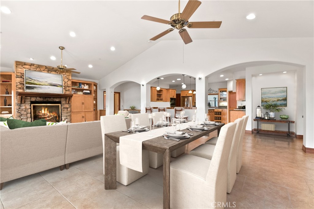 40635 De Luz Road Fallbrook, CA 92028 - Photo 24 of 75 a living room with furniture and a fireplace
