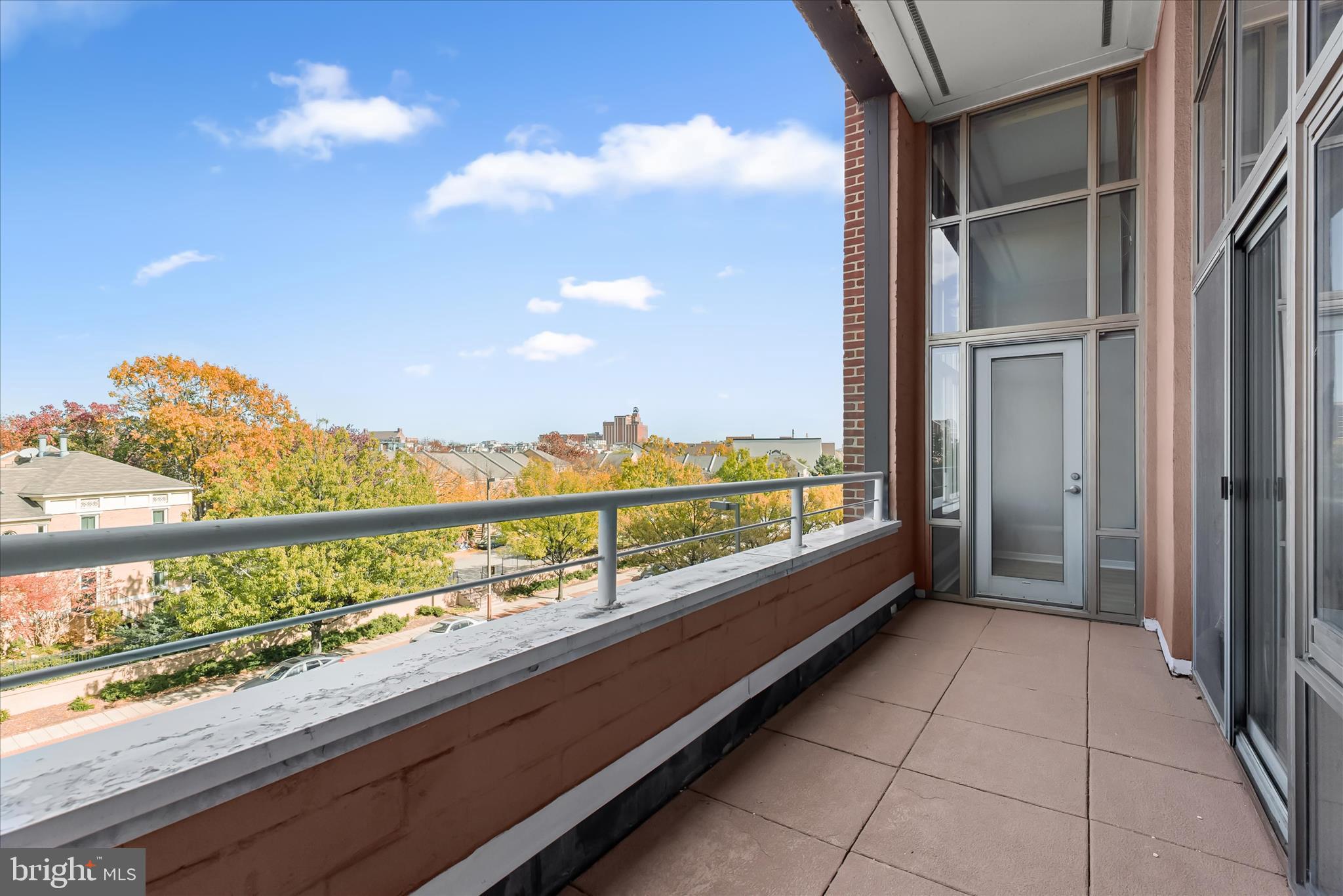 2901 Boston Street, Unit 302 Baltimore, MD 21224 - Photo 26 of 61 a view of mountain view from a balcony