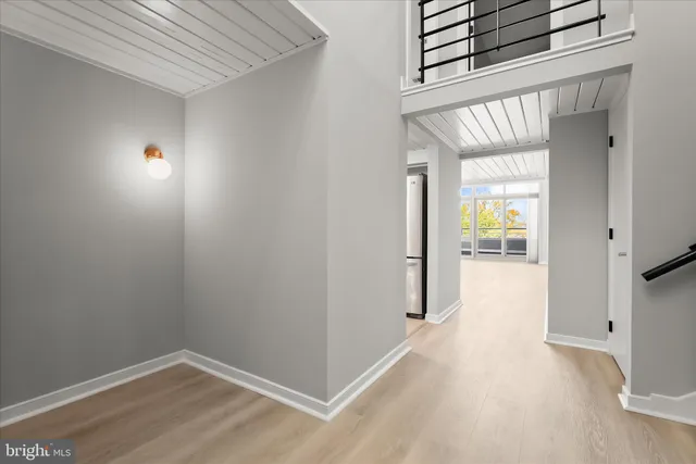 wooden floor in an empty room