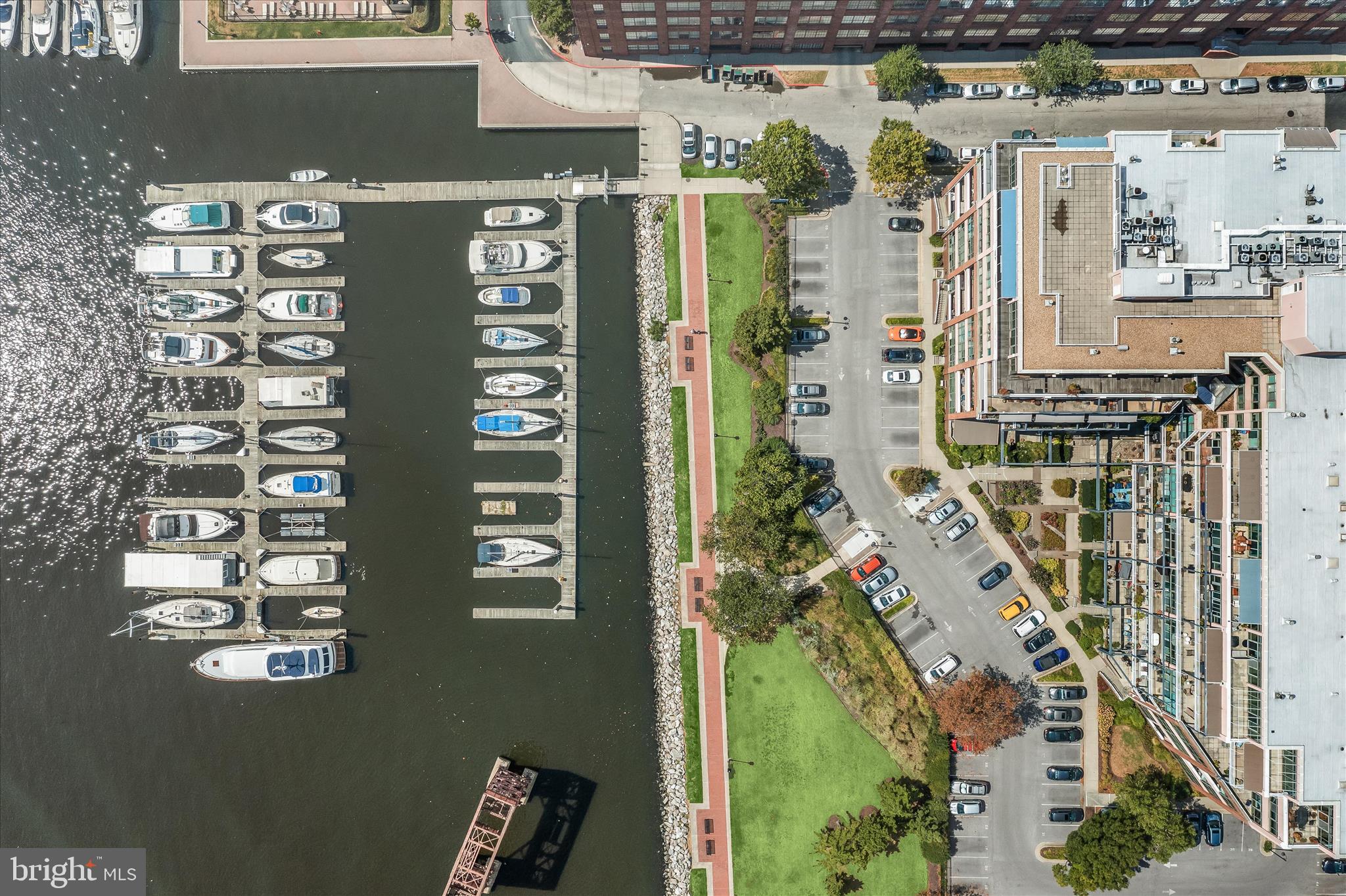 2901 Boston Street, Unit 302 Baltimore, MD 21224 - Photo 39 of 61 an aerial view of a city