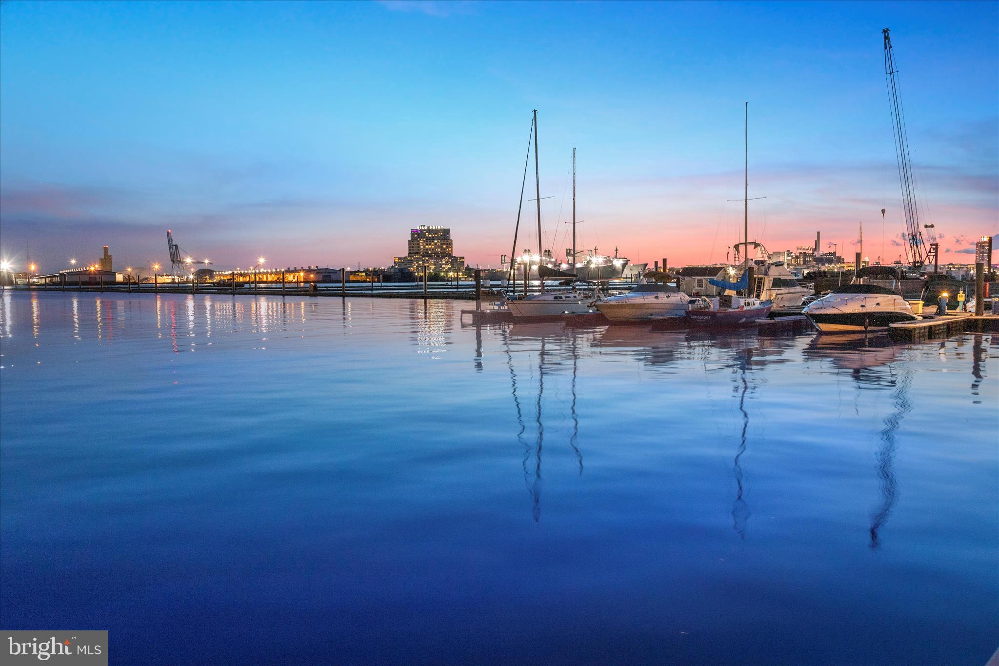 2901 Boston Street, Unit 302 Baltimore, MD 21224 - Photo 46 of 61 a view of lake and boats in ocean