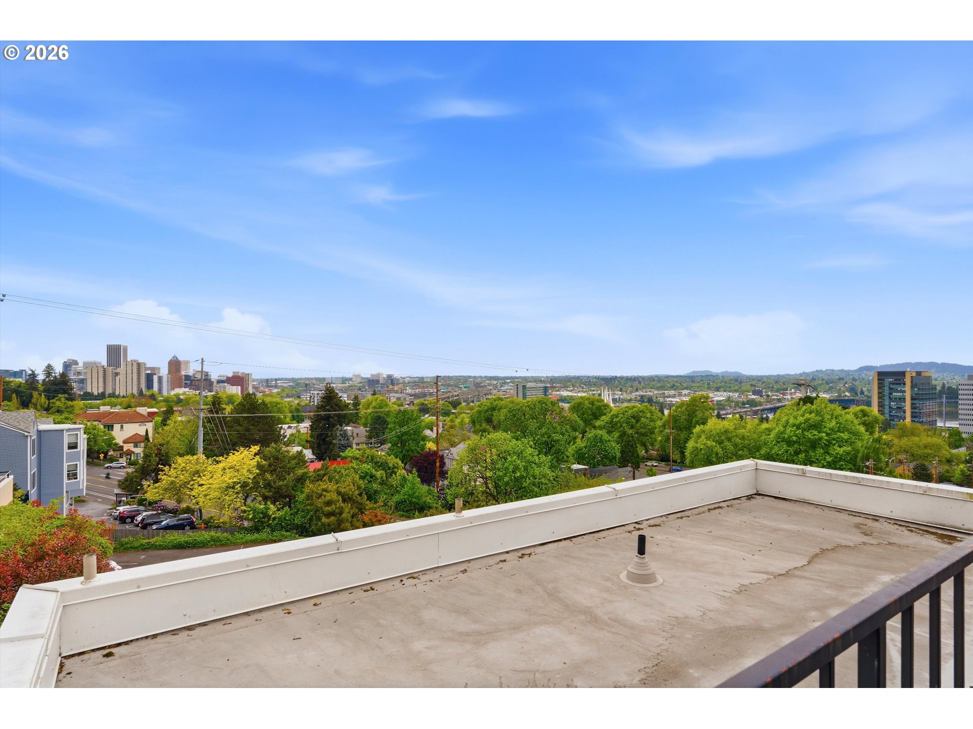 3515 Southwest Barbur Boulevard, Unit X3 Portland, OR 97239 - Photo 31 of 33 a view of an outdoor space and a mountain view