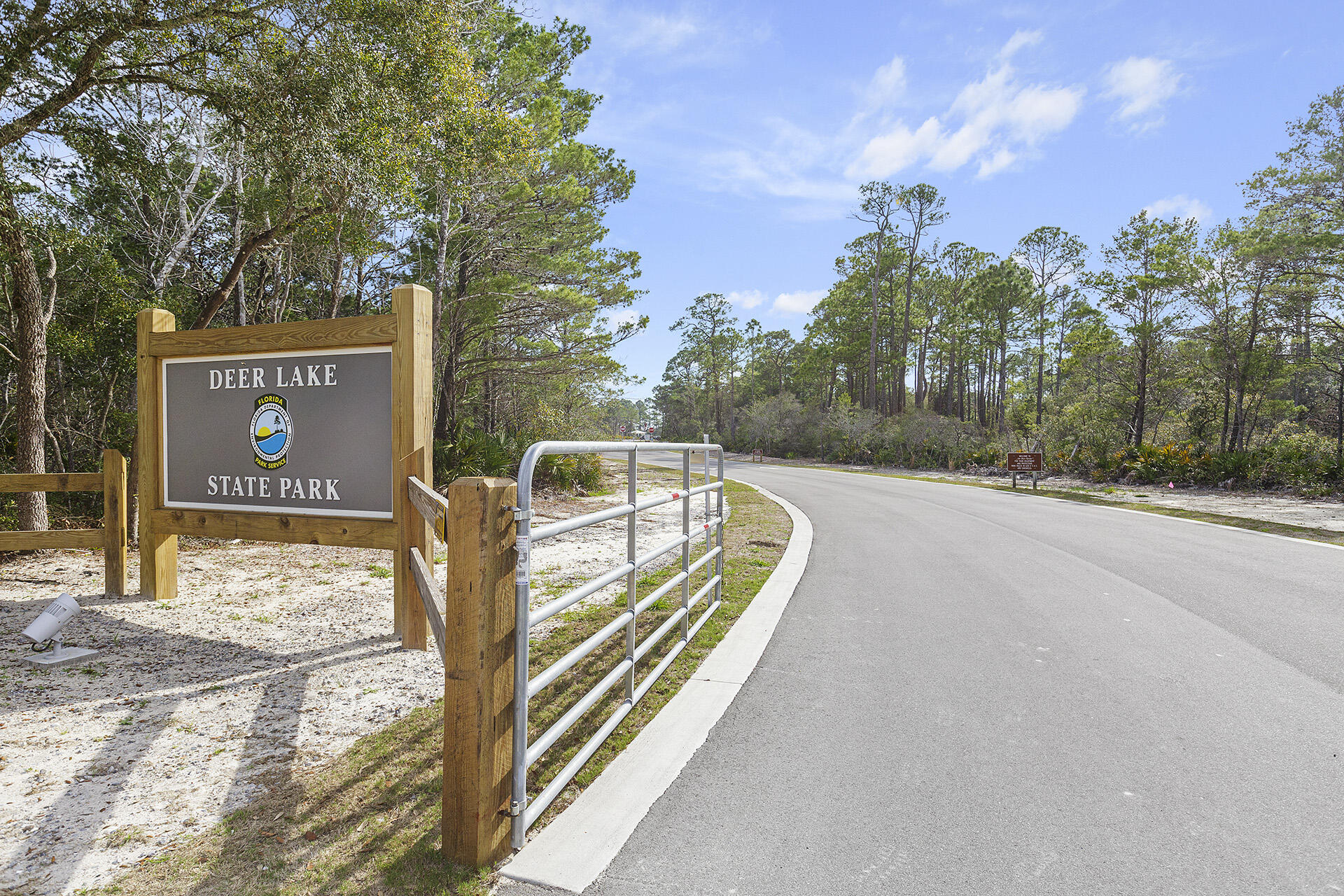 111 East Milestone Drive, Unit B Inlet Beach, FL 32461 - Photo 32 of 39 23-Deer-Lake-State-Park-Entrance