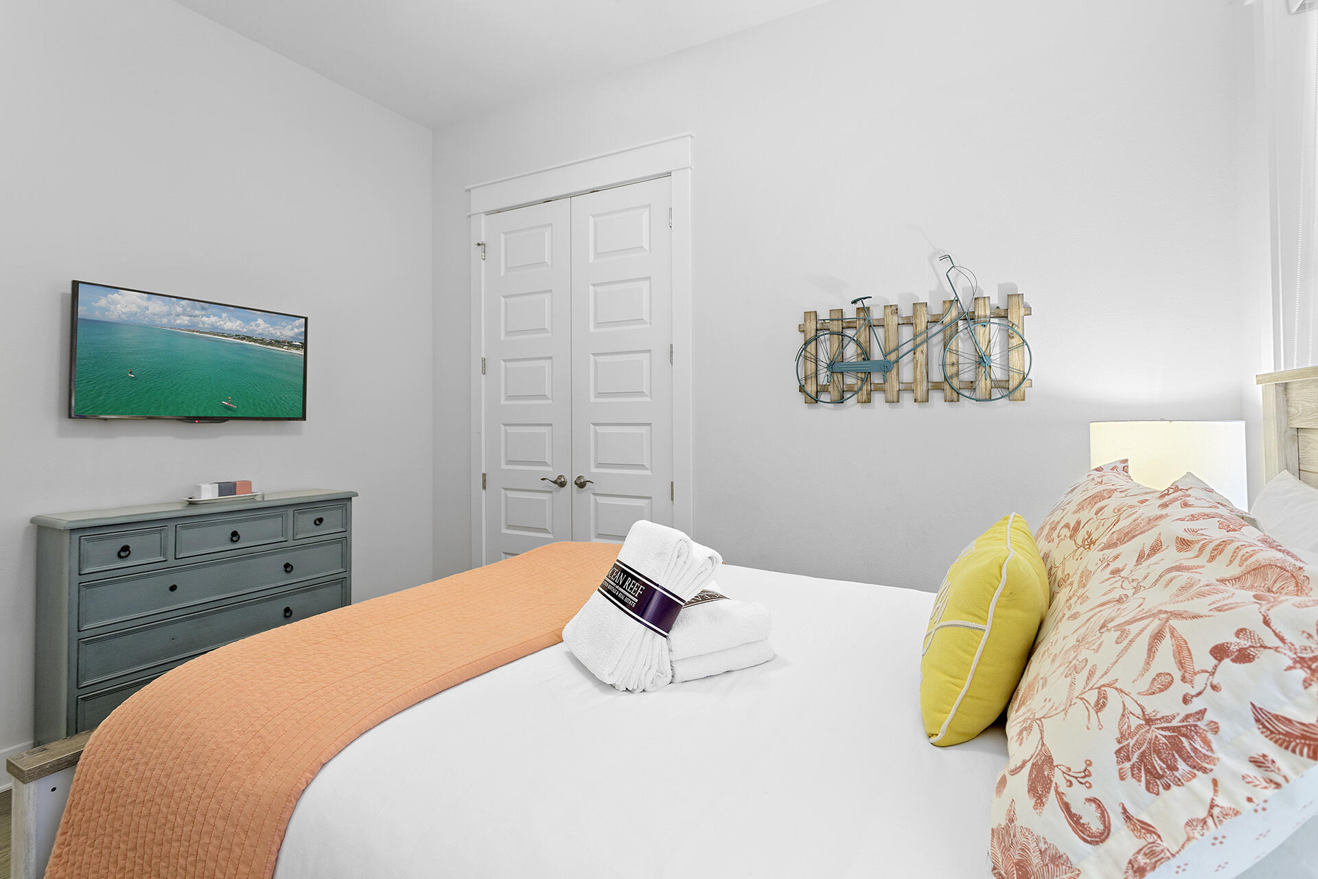 111 East Milestone Drive, Unit B Inlet Beach, FL 32461 - Photo 9 of 39 24-30A-Beach-Escape-Guest-Bedroom-Alt