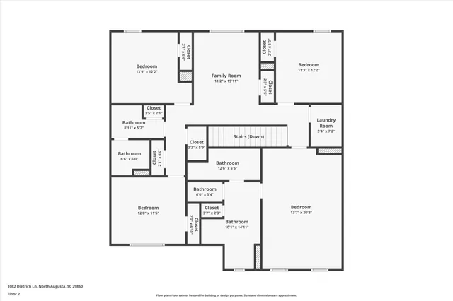 $349,000 | 1082 Dietrich Lane, North Augusta, SC 29860