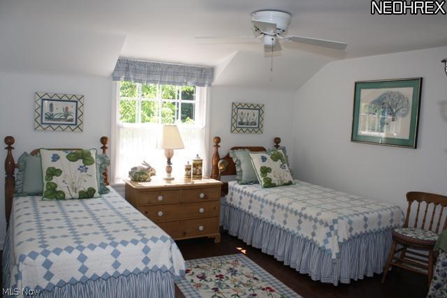 38300 Jackson Road Chagrin Falls, OH 44022 - Photo 11 of 20 Bedroom #2 is light and bright. Ceiling fan.