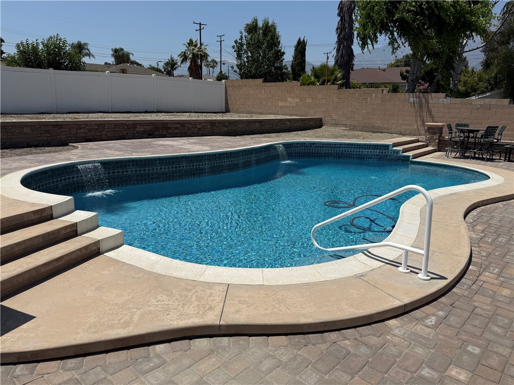 7262 Beryl Street Rancho Cucamonga, CA 91701 - Photo 27 of 30 an aerial view of a house with a swimming pool