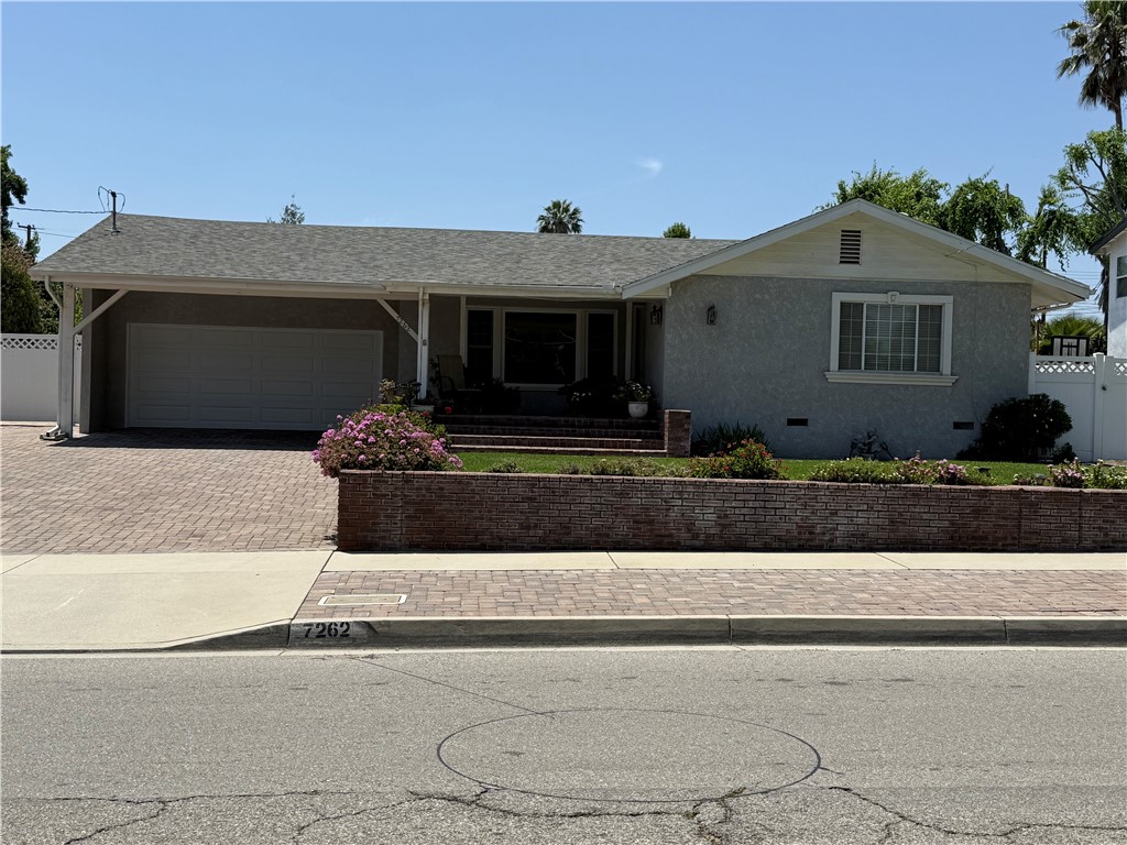7262 Beryl Street Rancho Cucamonga, CA 91701 - Photo 6 of 30 a front view of a house with garage